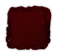 Декоративная подушка с чехлом вишневая (40)