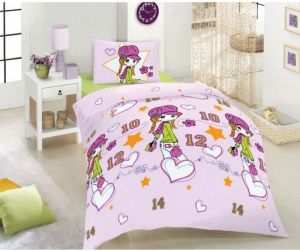 DEFNE Детское постельное белье лиловое