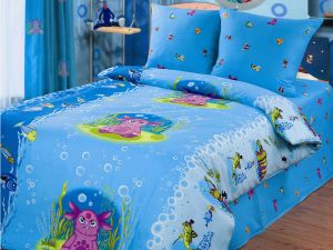 Детское постельное белье Лунтик Подводный Мир