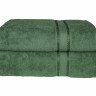Оливковое махровое полотенце Parisa 430г/м2, хлопок