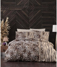 Постельный комплект Satin Leopard Brown