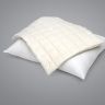 Чехол стеганый для подушки шерсть Pillow protector