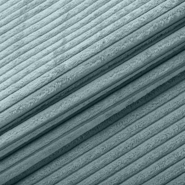 ткань из мебельного велюра небесно-голубая 1