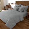 Постельное белье бязь Stripe Серый