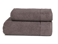 Серо-лиловое полотенце Parisa 500г/м2, Jacquard Cotton