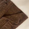 Детский махровый халат с капюшоном Welsoft коричневый фото 3