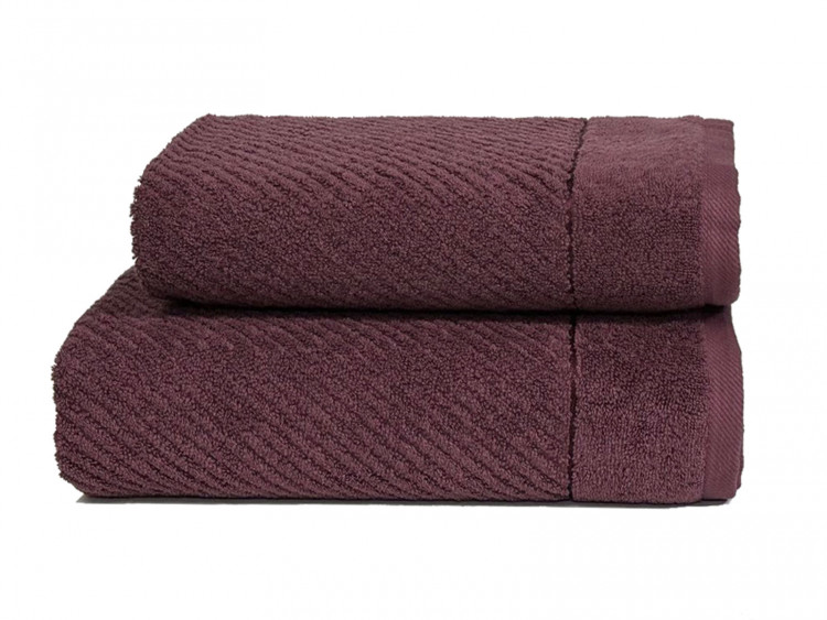Сливовое полотенце Parisa 500г/м2, Jacquard Cotton