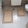 Набор ковриков в ванную Mosso бежевый косичка