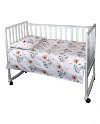 Постельное белье в кроватку Руно бязь Слоник с шариком