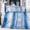 Постельное белье Sateen Colorada V1 голубое