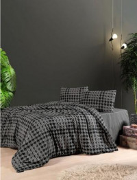 Постельное белье Sadora Antthracite Фланель