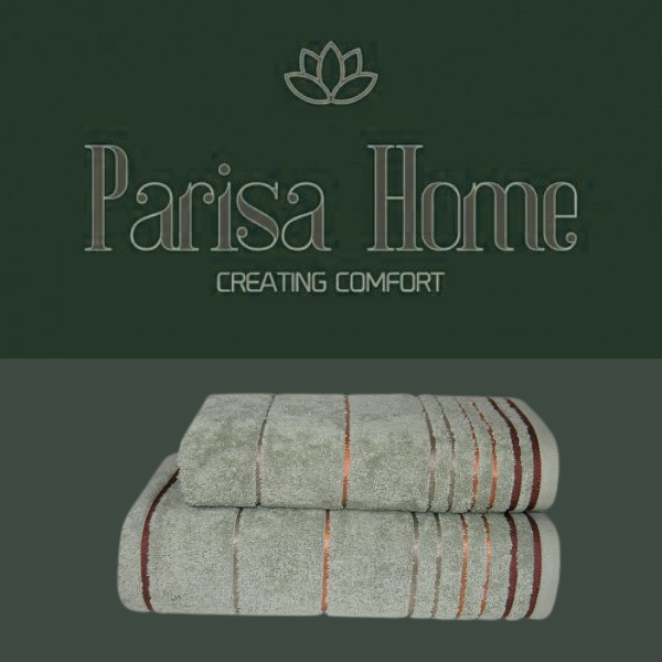 Полотенце Stripe Cotton оливковый — 600 г/м², 100% хлопок (Узбекистан) 3 Полотенце Stripe Cotton оливковый — 600 г/м², 100% хлопок (Узбекистан) 3