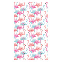 Пляжное полотенце-коврик Фламинго, наномикрофибра