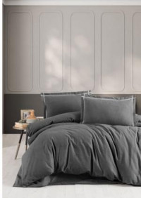 Постельное белье Soprano Anthracite Фланель