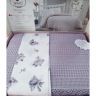 Комплект летнего постельного белья Do & Co Dantelli Lila лиловый