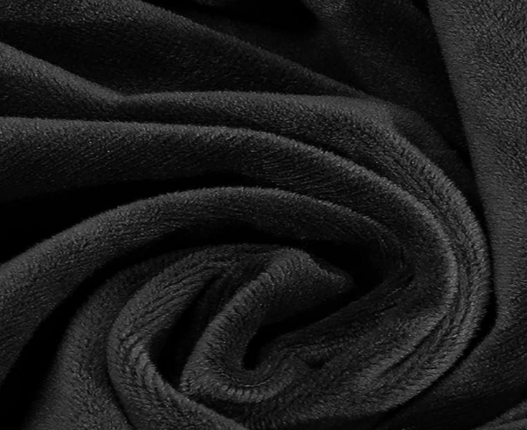 Чехол на 3-х местный диван Black Велюр - Спандекс ткань