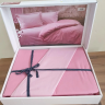 Постельный комплект Pure Series V3 Ranforce Deluxe розовый на подарок