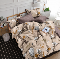 Комплект постельного белья бязь Парижское настроение