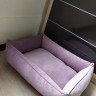 Лежак для собак (котов) Rizo 60/45 см фиолетовый блеск