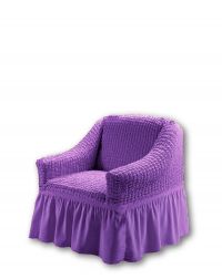 Чехол для мебели (кресло) лиловый (29)