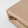 Простынь сатин однотонная Beige на резинке 2
