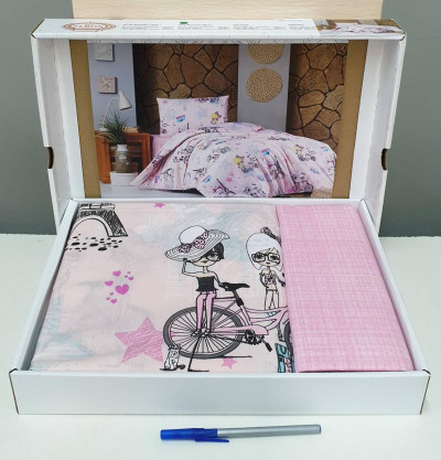 Постельный комплект VICTORIA Ранфорс SWEET в кроватку Купить постельное ...