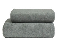 Светло серое полотенце Parisa 500г/м2, Flat Cotton