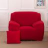 Чехол на кресло 90х140 red однотонный