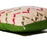 Декоративная подушка Волна зеленый IzziHome 40х40 см