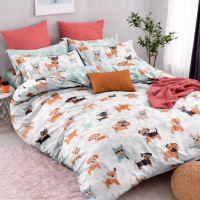 Комплект постельного белья бязь Весёлые собачки
