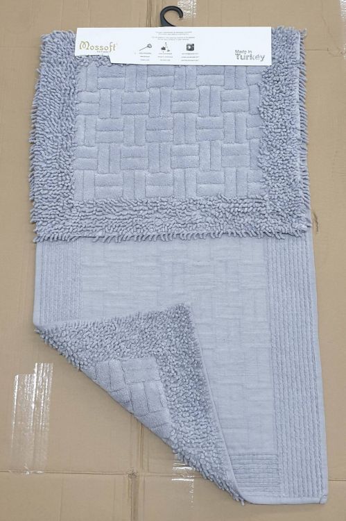 Набор ковриков в ванную Mosso серый