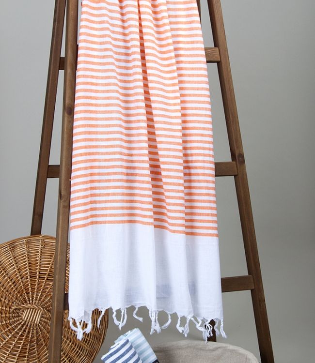 Пляжное полотенце Pestemal White Imbat оранжевый