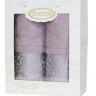 Комплект махровых полотенец Cotton (2 шт) leylak