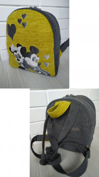 Детский рюкзак Rizo Микки Love, текстиль