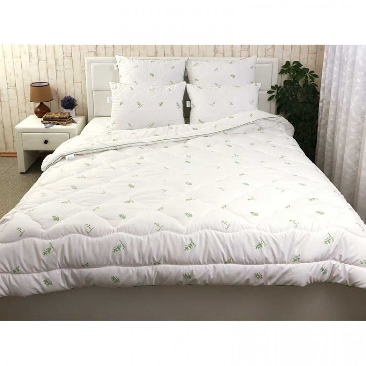 Набор одеяло с подушкой Bamboo Style demi в микрофибре на подарок