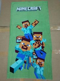 Полотенце пляжное Minecraft
