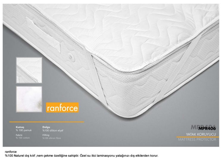 Наматрасник силиконовый на резинках Ranforce mattress protector