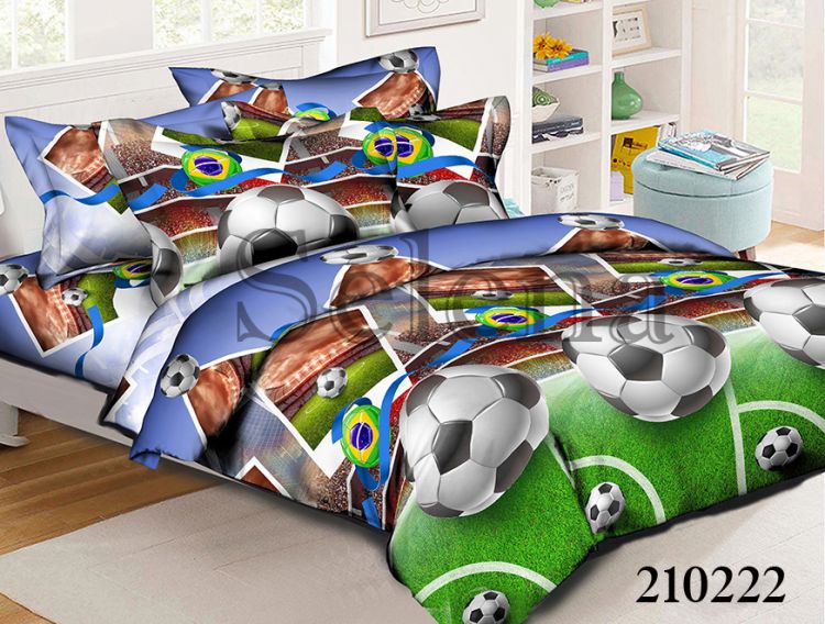 Подростковый постельный набор "Футбол" ранфорс