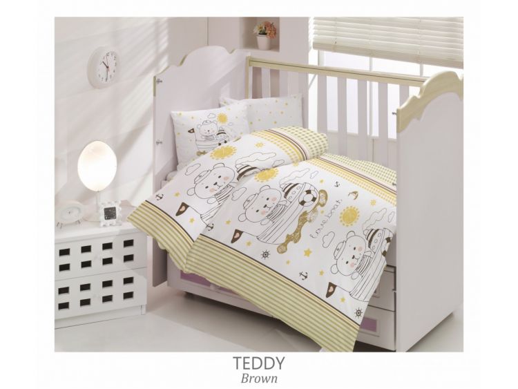 Детский комплект в кроватку Teddy Arya ранфорс