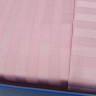 Розовое постельное белье Stripe Sateen Pink в Киеве