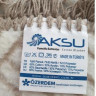 Новогодний плед акрил/хлопок Олени красный