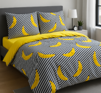 Комплект постельного белья бязь Бананчики