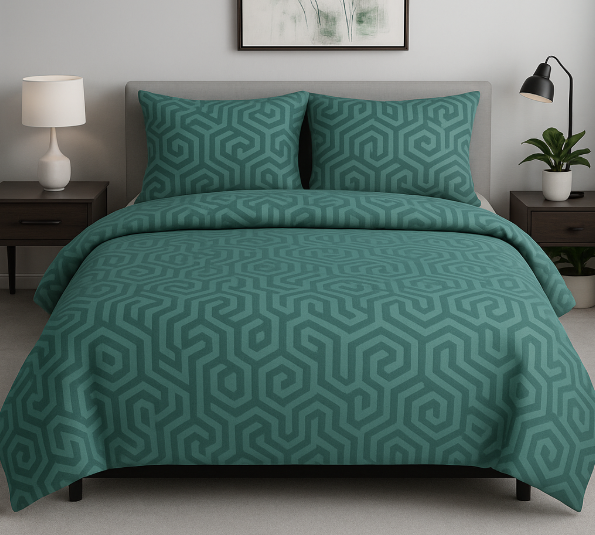 Комплект постельного белья бязь Абстракция Зеленая Комплект постельного белья бязь Абстракция Зеленая