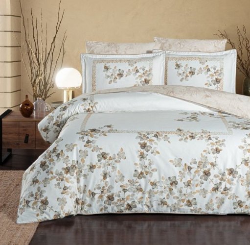 Постельное белье Premium сатин 300TC Lina Beige