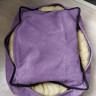 Лежак для собак (котов) Rizo 60/45 см фиолетовый теплый