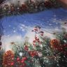 Новогодний комплект постельного белья Зимний Лес сатин 