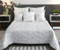 Одеяло теплое шерстяное Merino White в микрофибре