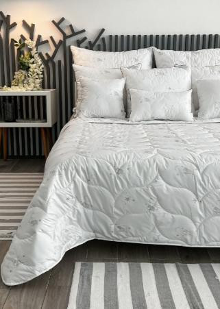 Одеяло теплое шерстяное Merino White в микрофибре купить