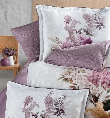 Постельное бельё Premium сатин Египетский хлопок 300TC Цветочный Дизайн  