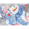 Новогодний набор вафельных полотенец Снеговики-1 45*60 (3шт.)  купить